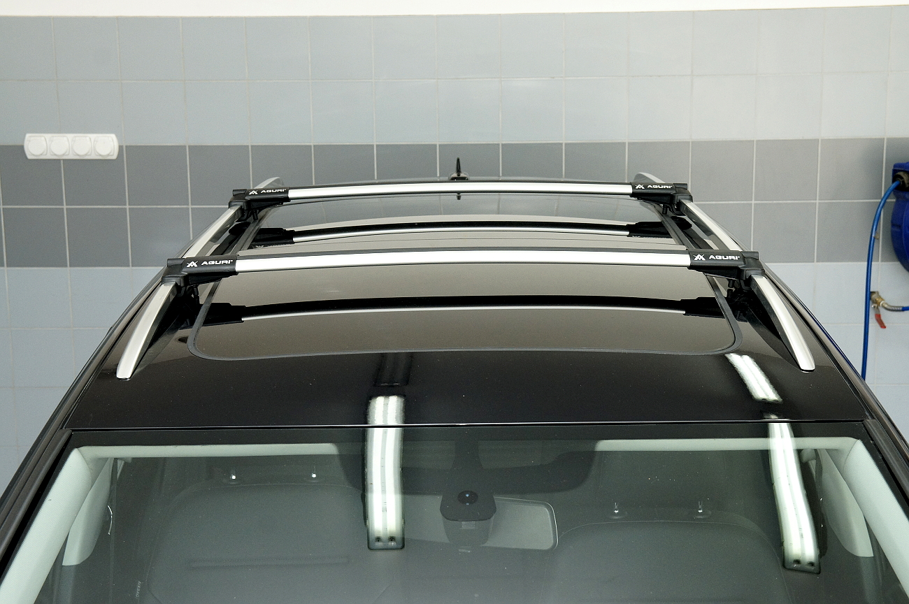 Roof Rack Cross Bars for VW Golf VII Variant Estate 13- with open roof