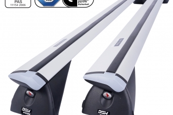 New! Aerodynamic roof rack EASY Line ADVANCED for open and integrated rails
