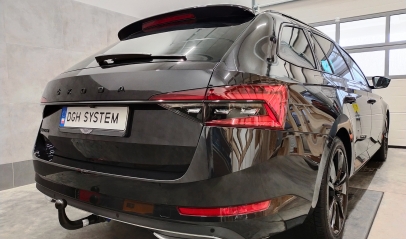 SKODA Superb III Kombi 2015- montaż haka holowniczego i wiązki elektrycznej