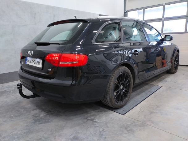 Audi A4 B8 Avant - montaż haka holowniczego i wiązki elektrycznej Słupsk woj. Pomorskie