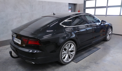 Audi A7 4G Sportback 10.2010-03.2018 - montaż haka holowniczego i wiązki elektrycznej