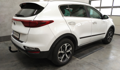 Kia Sportage QL SUV 09.2018-10.2021 - montaż haka holowniczego i wiązki elektrycznej