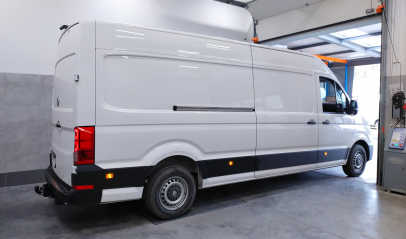 Volkswagen Crafter od 2017- montaż haka holowniczego i wiązki elektrycznej