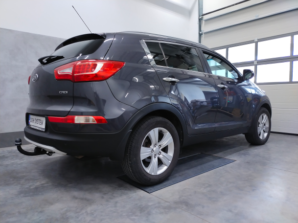Kia Sportage SL 2010-2015 - montaż haka holowniczego i wiązki elektrycznej
