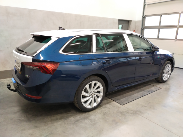 Skoda Octavia NX IV Kombi od 01.2020 - montaż haka holowniczego i wiązki elektrycznej