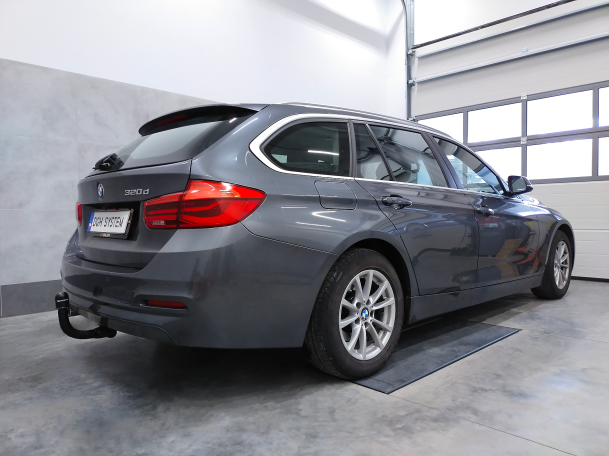 BMW Seria 3 F31 Touring Kombi 2012-2018 - montaż haka holowniczego i wiązki elektrycznej