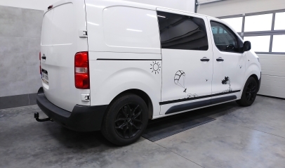 Toyota ProAce II VAN od 2016 - montaż haka holowniczego i wiązki elektrycznej Słupsk woj. Pomorskie