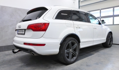 Audi Q7 I 2006-2015 - montaż haka holowniczego i wiązki elektrycznej