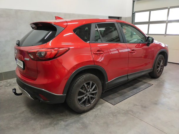 Mazda CX5 KE SUV 04.2012-2017 - montaż haka holowniczego i wiązki elektrycznej (Słupsk / Kobylnica)