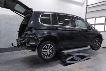 Volkswagen Touran II od 2015 - montaż haka holowniczego i wiązki elektrycznej Słupsk / Kobylnica