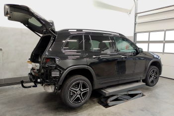 D62V - Auto-hak - 2024.10.22 - Mercedes-Benz GLB X247 08.2019-montaż haka holowniczego i wiązki elektrycznej Słupsk / Kobylnica