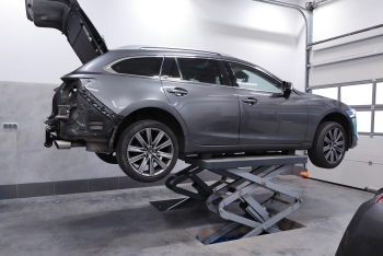 Mazda 6 GL Kombi od 08.2018 - montaż haka holowniczego i wiązki elektrycznej