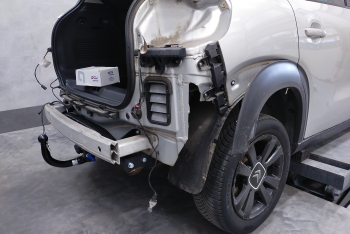 Citroen C3 Aircross od 2017 - montaż haka holowniczego i wiązki elektrycznej