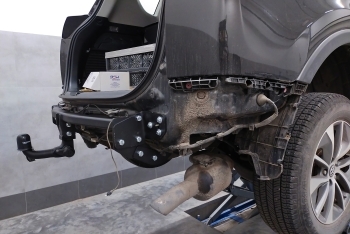 Toyota RAV4 2016-2018 - montaż haka holowniczego i wiązki elektrycznej Słupsk/Kobylnica