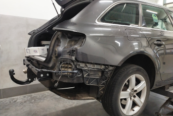 Audi A4 B8 8K Avant 2008-11.2015 - montaż haka holowniczego i wiązki elektrycznej