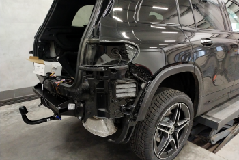 D62V - Auto-hak - 2024.10.22 - Mercedes-Benz GLB X247 08.2019-montaż haka holowniczego i wiązki elektrycznej Słupsk / Kobylnica