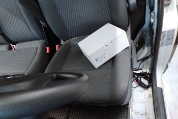 VW Transporter T5 (chłodnia) - montaż haka holowniczego i wiązki elektrycznej