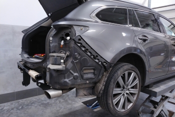 Mazda 6 GL Kombi od 08.2018 - montaż haka holowniczego i wiązki elektrycznej