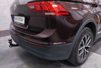 Volkswagen Tiguan II od 2016 - montaż haka holowniczego i wiązki elektrycznej Słupsk / Kobylnica