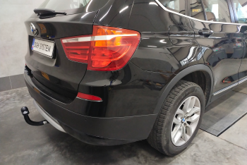 BMW X3 F25 11.2010-10.2017 - montaż haka holowniczego i wiązki elektrycznej