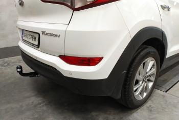 Hyundai Tucson TL 2015-08.2018 - montaż haka holowniczego i wiązki elektrycznej