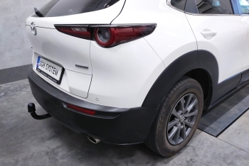 Mazda CX30 od 2019 - montaż haka holowniczego i wiązki elektrycznej Słupsk/Kobylnica