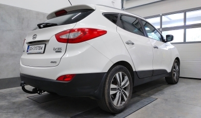 Hyundai ix35 2010-2015 - montaż haka, wiązki, bagażnika dachowego oraz boxa