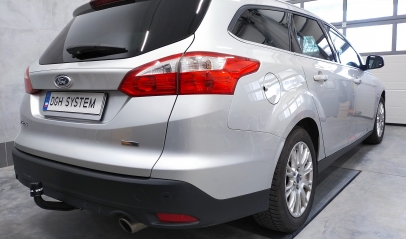 Ford Focus III Kombi - montaż haka holowniczego i dedykowanej wiązki elektrycznej