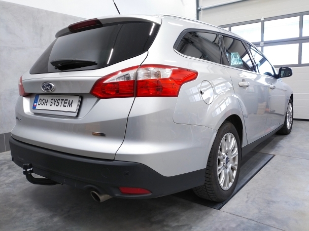 Ford Focus III Kombi - montaż haka holowniczego i dedykowanej wiązki elektrycznej