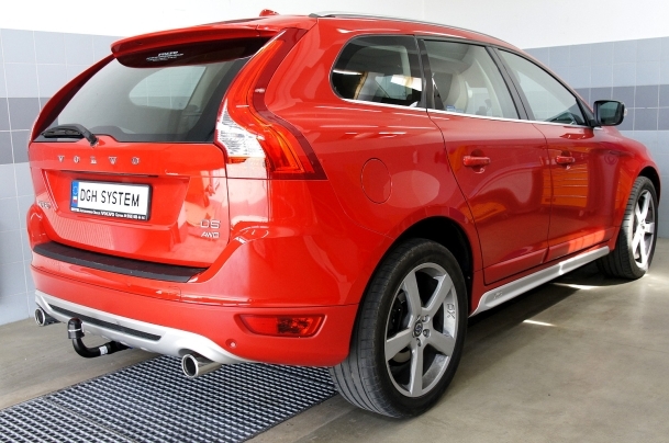 VOLVO XC 60 I - instalation of a tow bar and a wiring kit